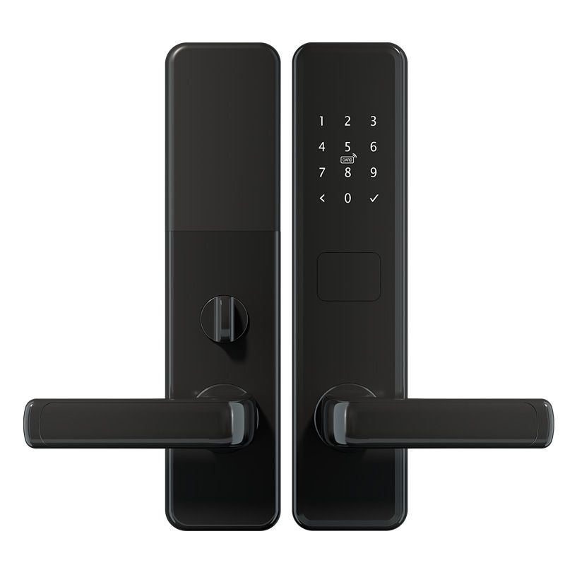 card hotel door lock hotel card lock guest room apartment homestay induction lock wooden door rental room ic card magne