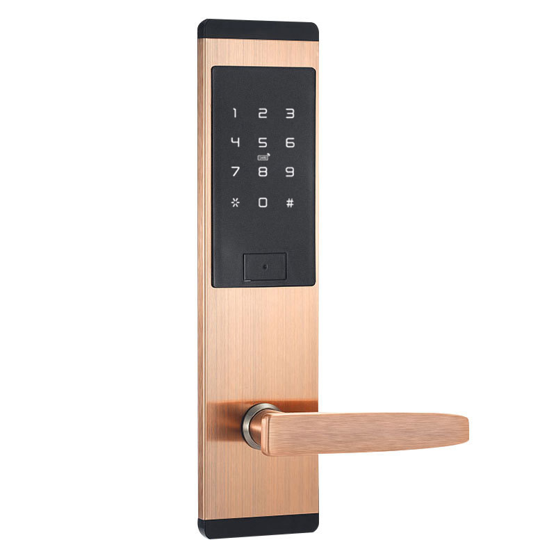 Hotel door lock card lock wooden door guest room apartment homestay ic card smart electronic access control hotel magne