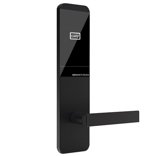 Frosted hotel door lock hotel card lock password lock apartment homestay induction lock ic card magnetic card lock wood