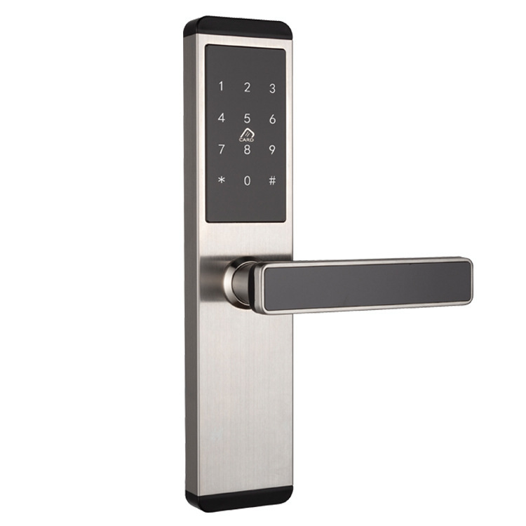 Small mechanical lock to card lock small lock wooden door fingerprint password lock apartment room Bluetooth lock TT