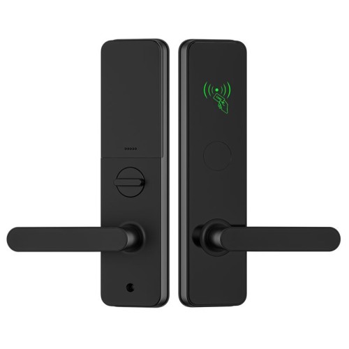 Hotel door lock card lock hotel magnetic card induction lock wooden door guest room homestay rental room smart ic elect