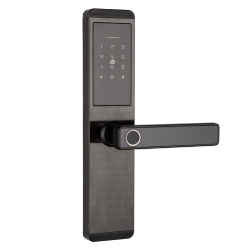 Small mechanical lock to card lock small lock wooden door fingerprint password lock apartment room Bluetooth lock TT