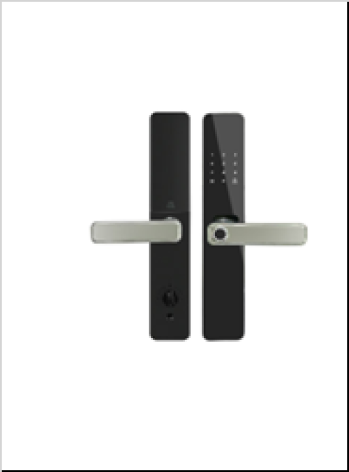 Semi-automatic one-grip waterproof lock antifreeze lock sunscreen lock fingerprint lock password lock card lock magneti