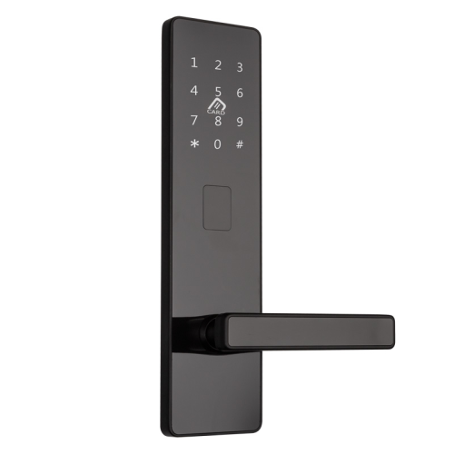 Hotel guesthouse swipe card wooden door IC card smart electronic magnetic card induction lock stainless steel homestay