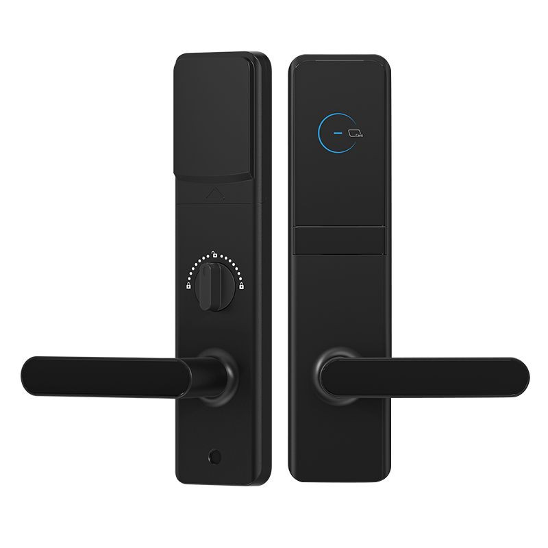 Smart hotel door lock magnetic card induction lock hotel homestay ID room card lock apartment wooden door IC card acces