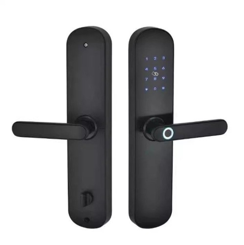 Fingerprint lock password lock all lock hotel magnetic card swipe induction lock Bluetooth apartment